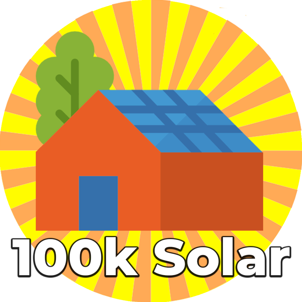 100K Solar Logo