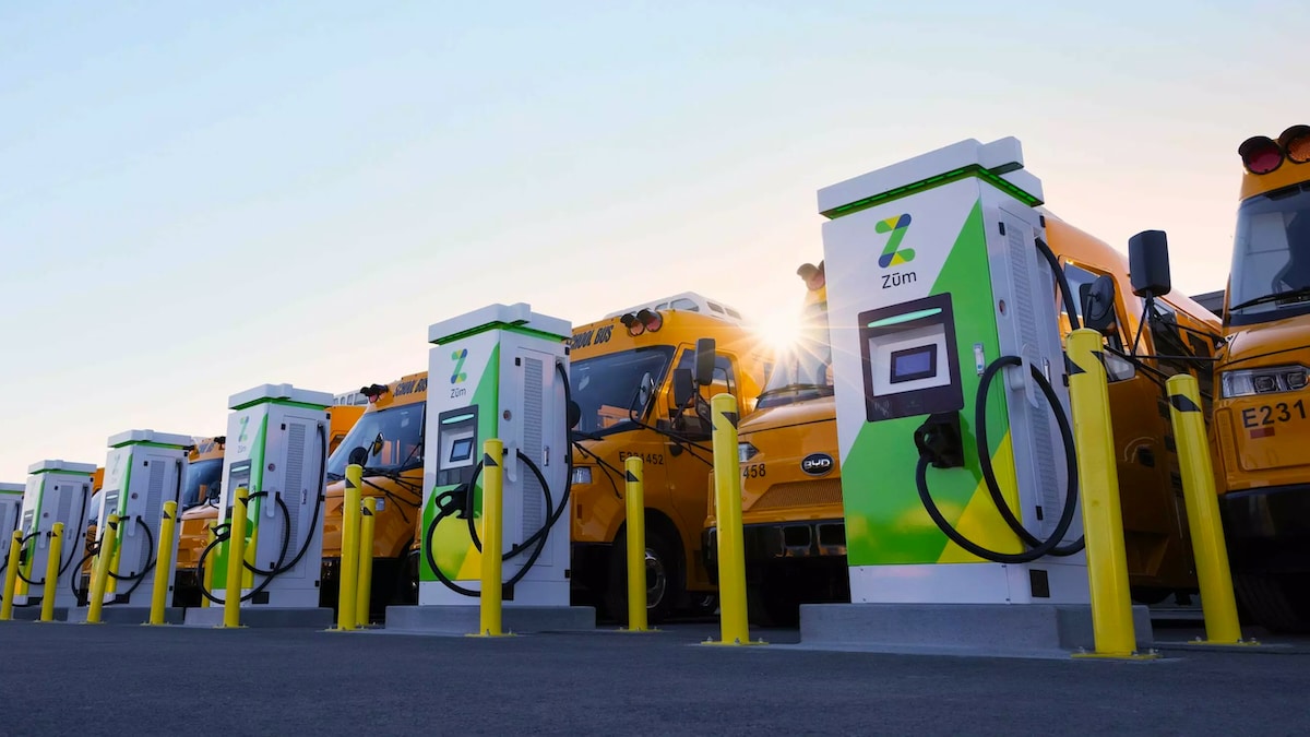 The Oakland Unified School District in California has partnered with Zūm, a school transportation services company, to transition to a fleet of 74 entirely electric buses