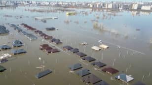 Rivers in Russia and Kazakhstan See Worst Flooding in Nearly a Century