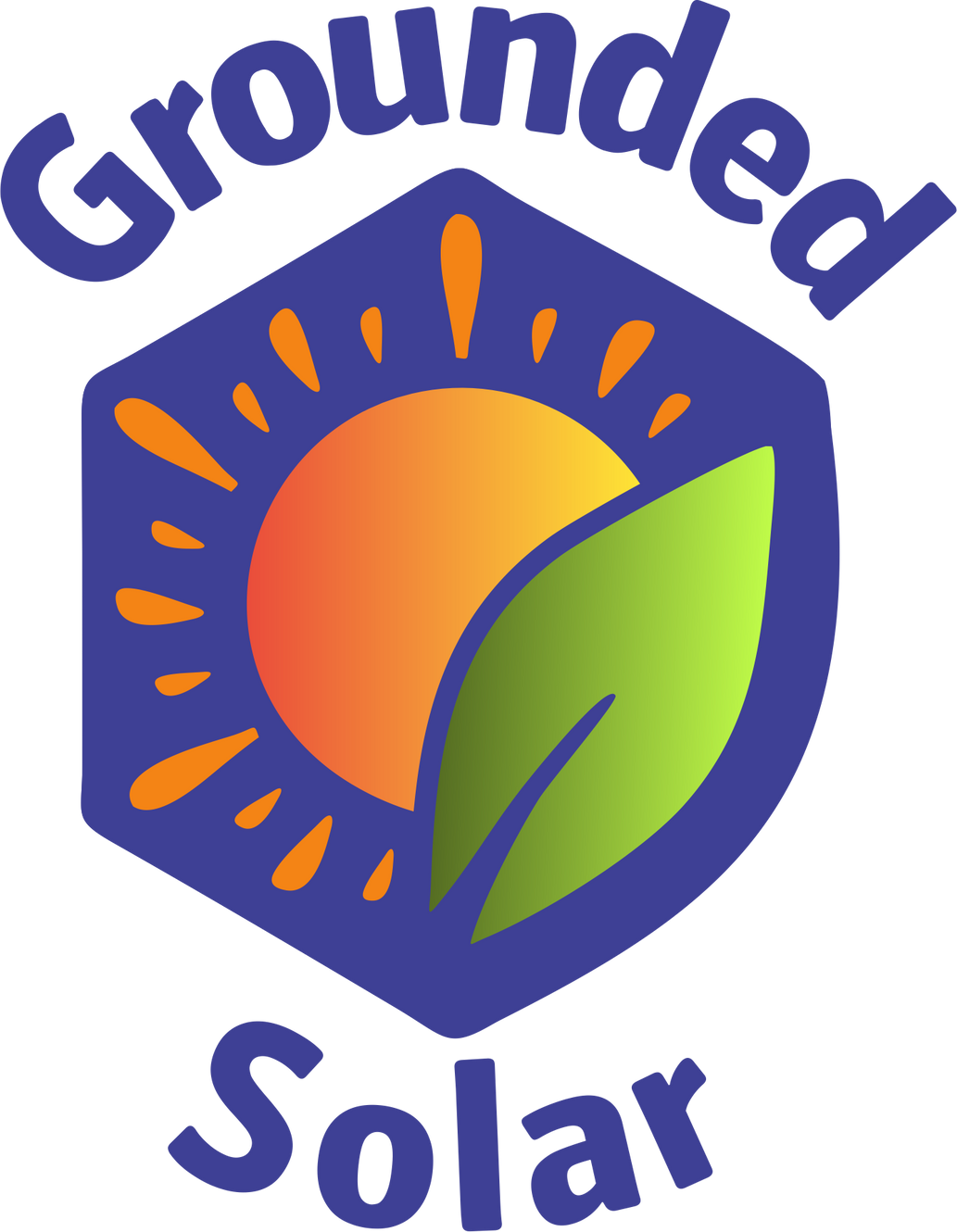 Grounded Solar Logo