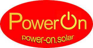 PowerOn Solar Logo