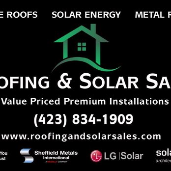 Roofing & Solar Sales Logo