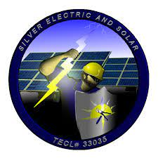 SILVER ELECTRIC AND SOLAR Logo