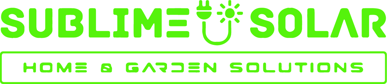 Sublime Solar Home & Garden Solutions Logo