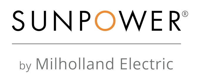 SunPower by Milholland Electric Logo