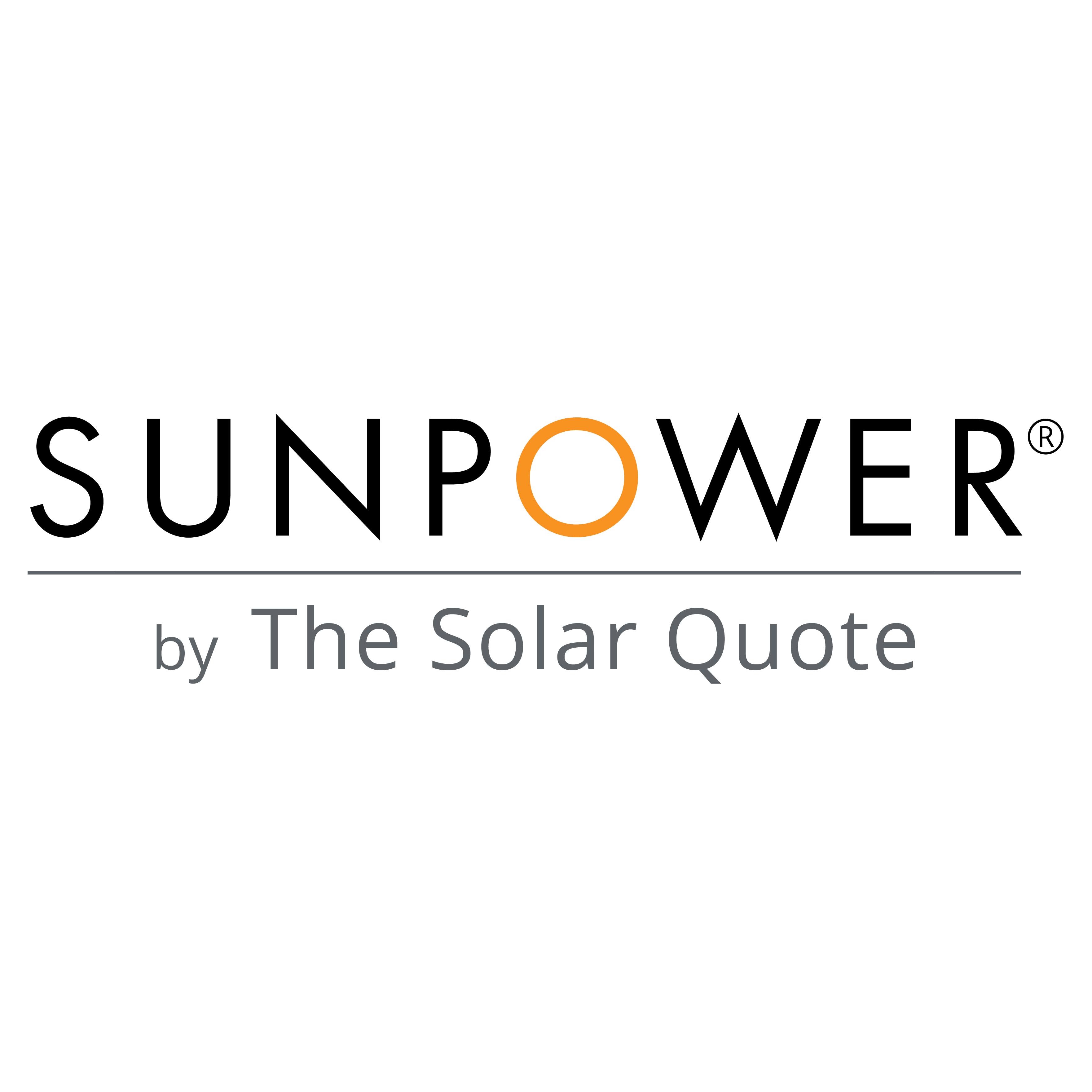 SunPower by The Solar Quote Logo