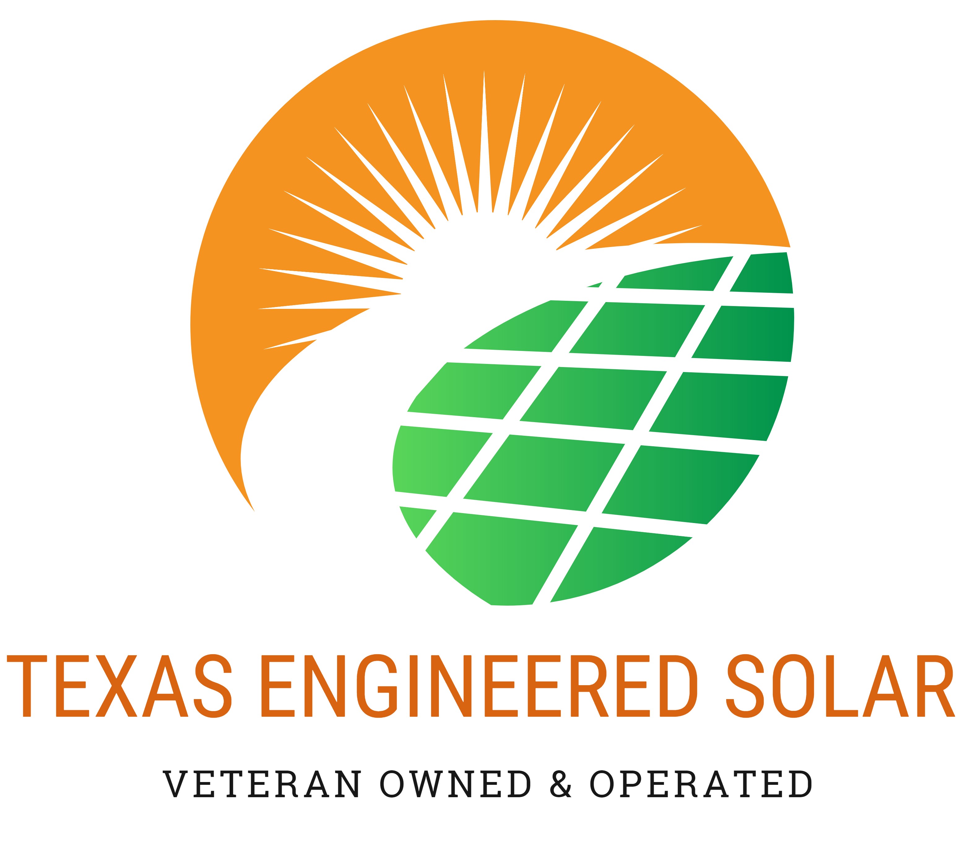 Texas Engineered Solar Logo